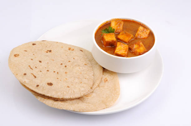istock Chapati with Paneer Makhani 667458396