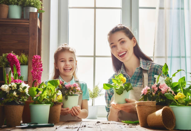 istock Happy family in spring day 667467756