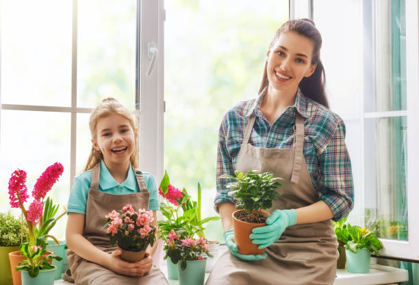 istock Happy family in spring day 667467894