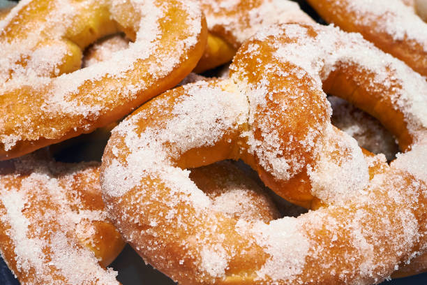 istock Sugar pretzels closeup 667477340
