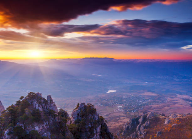 istock Fantastic sunny day is in mountain landscape. 667494874
