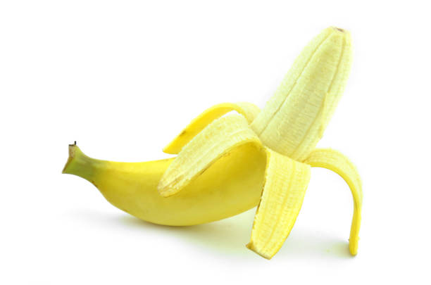 istock Yellow banana isolated. 667495022