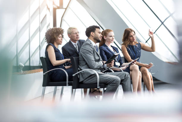 istock Business People on a Conference Event 667505968