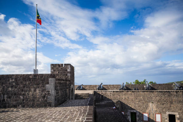 istock Cannons at Brimstone Hill Fortress on Saint Kitts 667506852