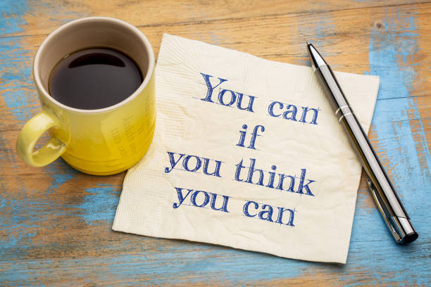 istock You can if - inspirational phrase 667544046