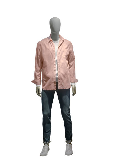 istock Full-length male mannequin 667560188