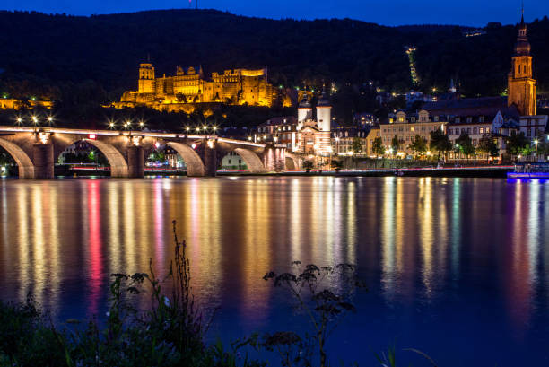 istock View to castle, Heidelberg, Germany 667568322