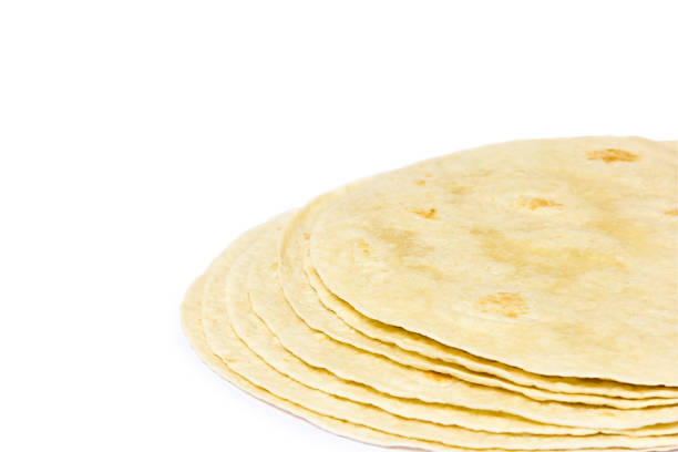 istock Tortillas tacos on a white background 667571388