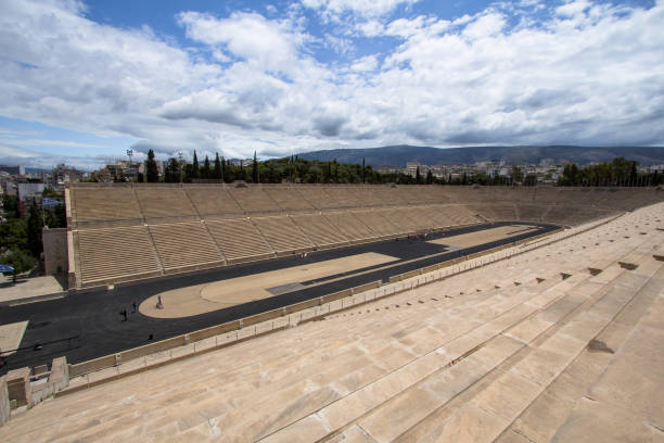 istock Panathenaic stadium or kallimarmaro in Athens 667572054