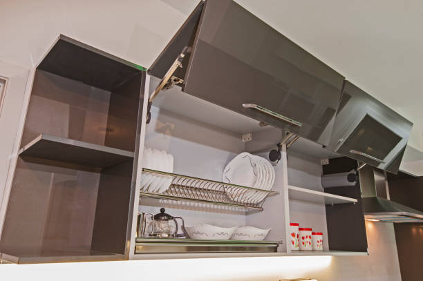 istock Modern kitchen in a luxury apartment 667580834