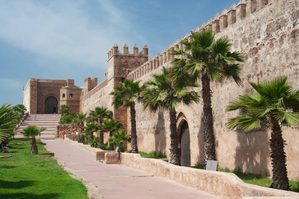 istock Old medina walls in Rabat 667581012