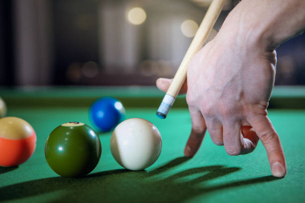 istock Player's hand is preparing to hit the ball 667581556