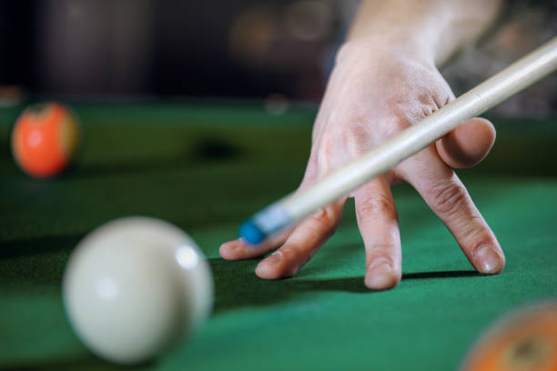 istock Player's hand is preparing to hit the ball 667581610