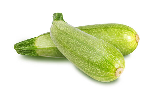 fresh vegetable marrow isolated on white - zucchini squash marrow squash vegetable imagens e fotografias de stock