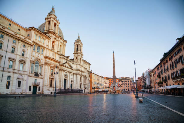 istock Piazza Navona in Rome, Italy 667584986