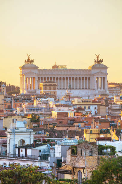 istock Altar of the Fatherland monument in Rome 667585074