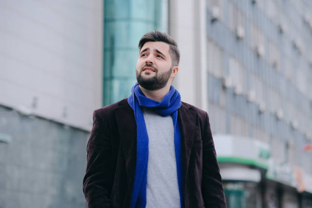 istock Handsome young man on a walk in town 667585224