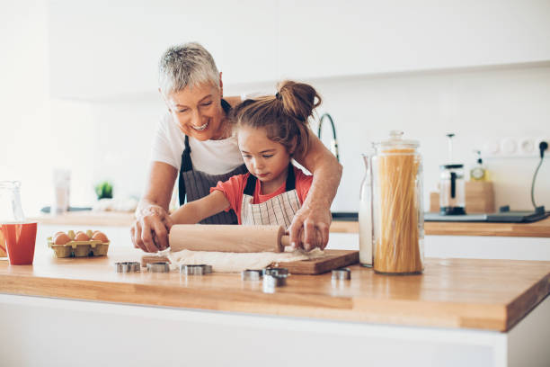 istock Grandmothers and grandaughters have special bond 667600552