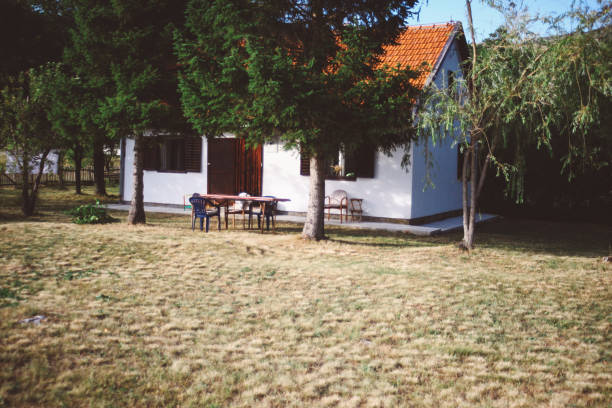 istock Cozy old farm house 667642764