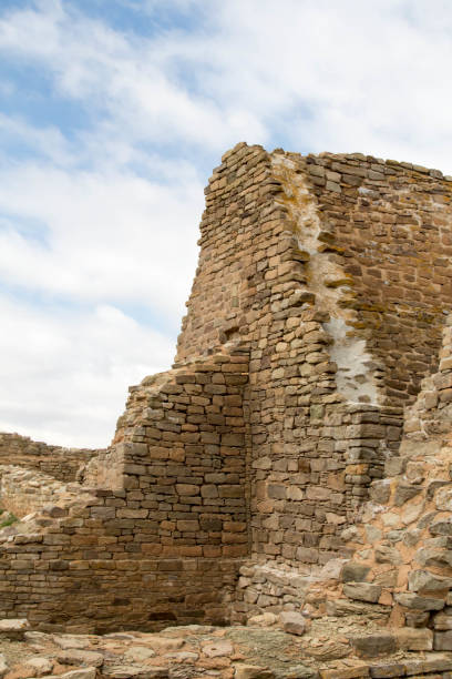 istock Ruined walls at Aztec Ruins National Monument 667644926