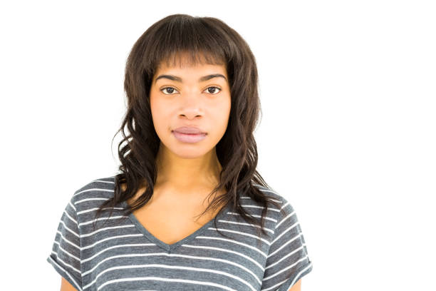 istock Smiling casual woman looking at camera 667650246