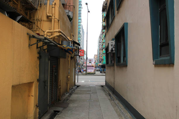 istock the old back alley Hong Kong 2017 667656946