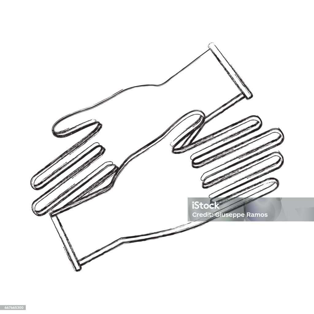 Ilustración de Guantes De Látex Médicos Contornos Para Protección De Manos y más Vectores Libres de Derechos de Asistencia sanitaria y medicina - iStock Ilustración de Guantes De Látex Médicos Contornos Para Protección De Manos y más Vectores Libres de Derechos de Asistencia sanitaria y medicina - iStock
