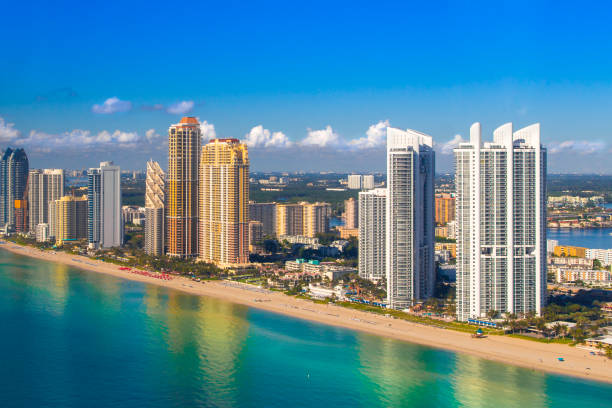 istock Aerial View of Sunny Isles Beach 667672376