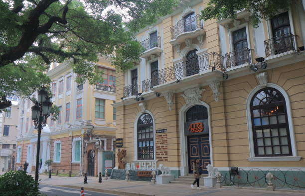 Guangzhou, China- 6 Jun 2024: Scenery of Shamian Island in Guangzhou, China. It is a famous historical and cultural street in China.