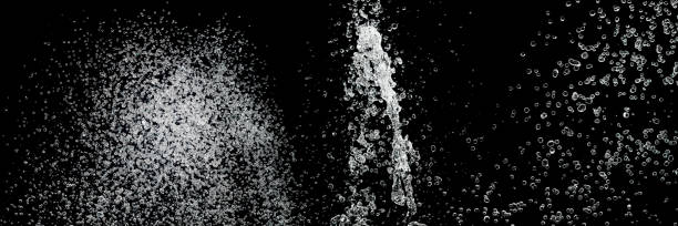 istock set of water splash isolated on black 667682614