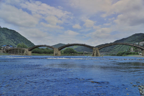 istock Kintai Bridge in Iwakuni, Yamaguchi Prefecture, Japan 667688748