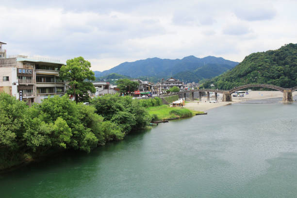 istock town view at Yokoyama, japan 667689128
