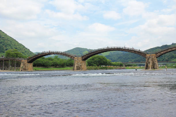 istock Kintai Kyo Bridge in Iwakuni, Hiroshima, Japan 667689404
