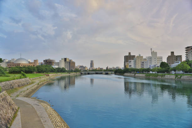 istock Otagawa River in Hiroshima, Japan. 667696622