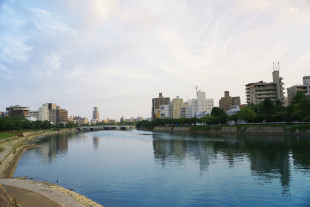 istock Otagawa River in Hiroshima, Japan. 667696938