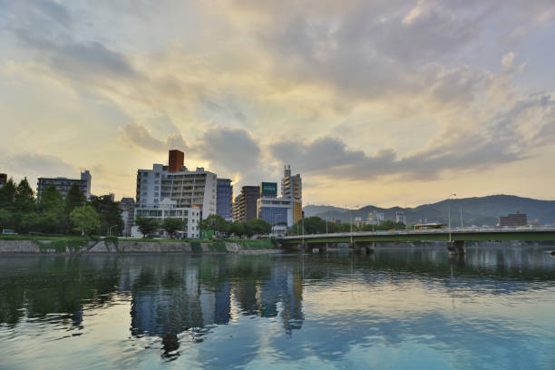 istock Otagawa River in Hiroshima, Japan. 667697676