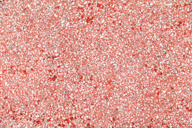 istock stone wall texture, Terrazzo Floor,  Marble red color background 667700754