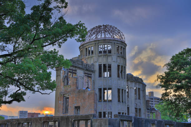istock Atomic bomb in war, in Hiroshima, Japan. 667704896