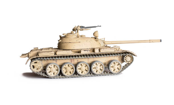 scale model of old vehicle