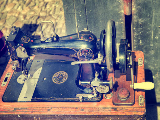 istock antique and obsolete sewing machine for  domestic use 667724086