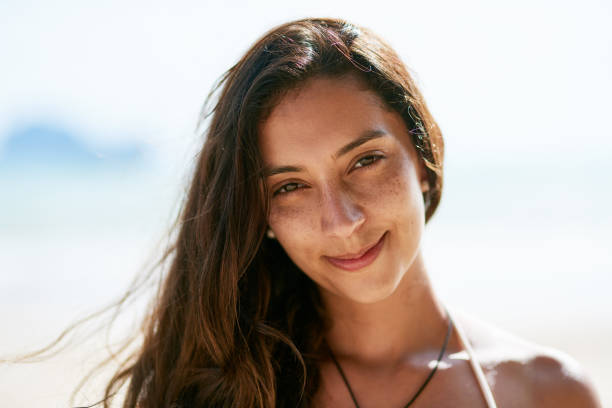 istock Freckles compliment the face so beautifully 667735032