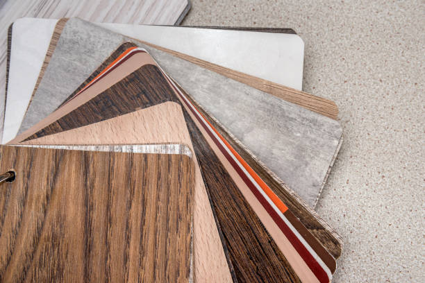 istock wood sample color on the wooden table 667748484