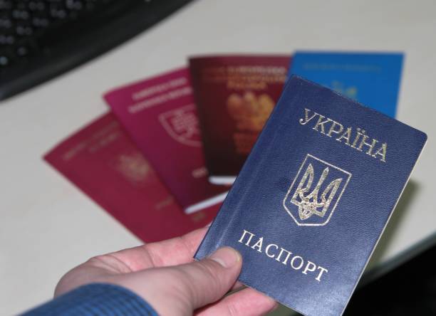 istock Passports of different countries. 667783932