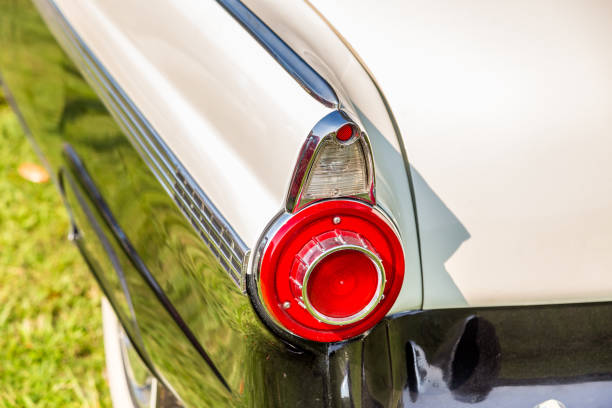 istock Taillight of Vintage Automobile 667798830