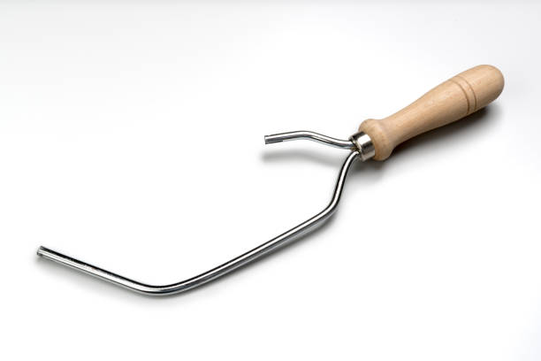 istock Hand saw without blade  isolated on white background 667799176