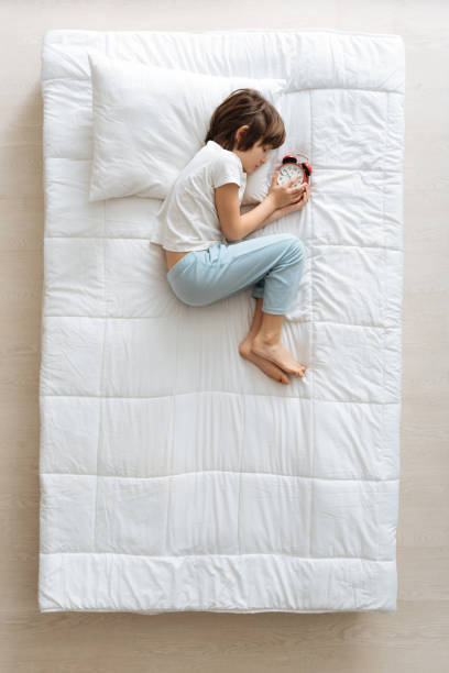 istock Calm nice kid waiting for the day to start 667803012