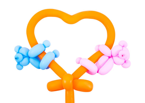Event organizer holding funny party accessory