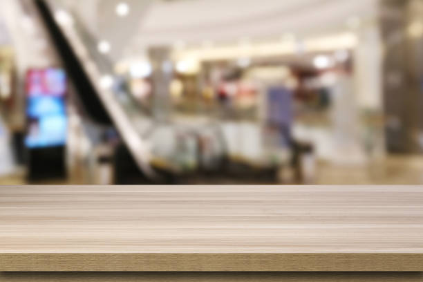 istock Defocused blur background of shopping mall 667806520