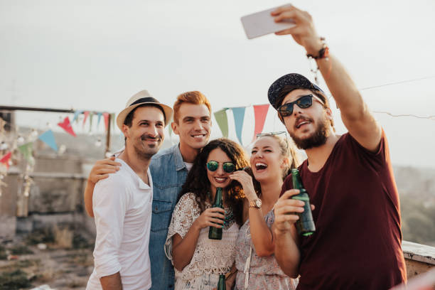 istock Guys, smile for the selfie. 667816964