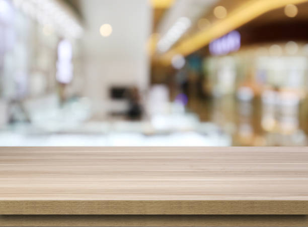 istock Defocused blur background of shopping mall 667824454